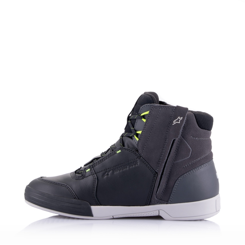 Buty motocyklowe Alpinestars Chrome Drystar w kolorze czarno-szaro-fluo żółtym