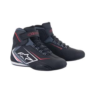 Alpinestars Sektor Wodoodporne buty motocyklowe czarno-biało-szare