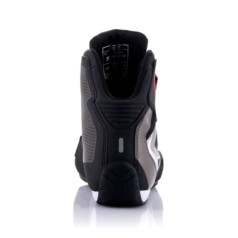 Alpinestars Sektor Wodoodporne buty motocyklowe czarno-biało-szare