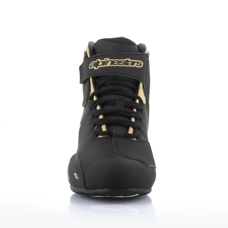 Damskie buty motocyklowe Alpinestars Stella Sektor czarno-szampańskie
