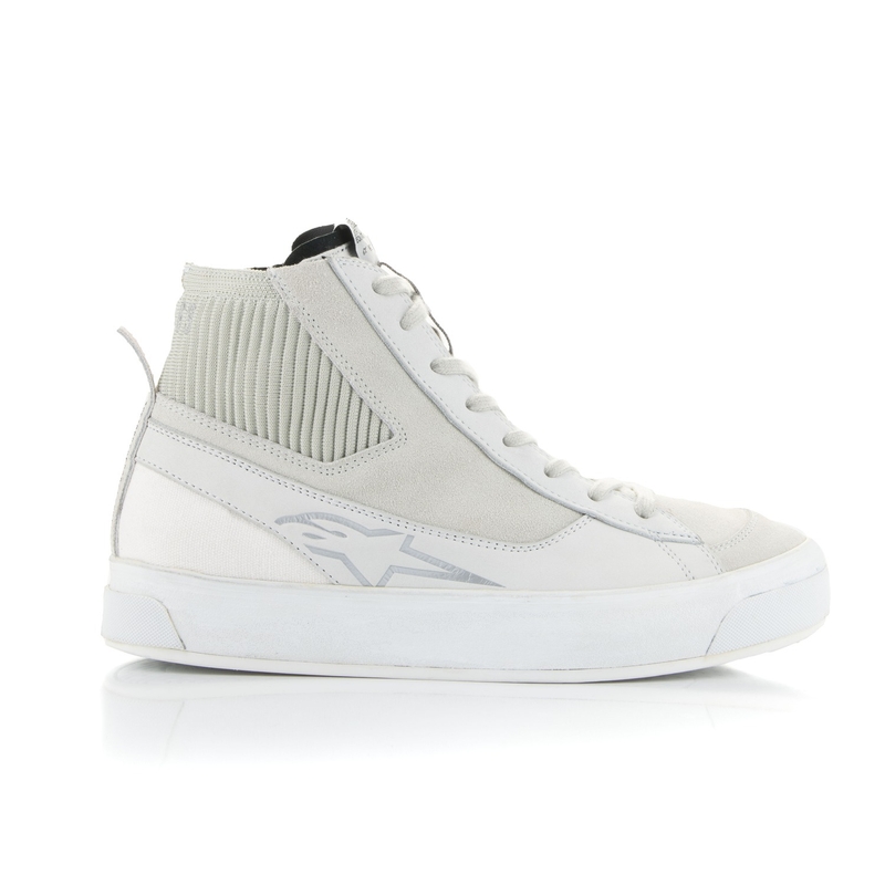 Damskie buty motocyklowe Alpinestars Stella Stated Podium w kolorze biało-szarym