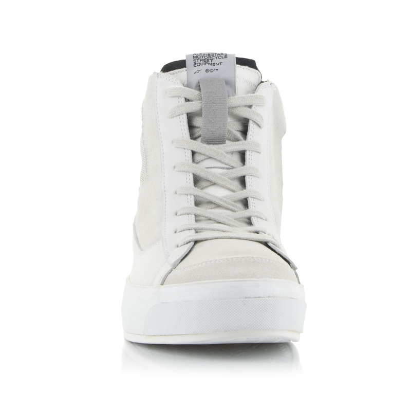 Damskie buty motocyklowe Alpinestars Stella Stated Podium w kolorze biało-szarym