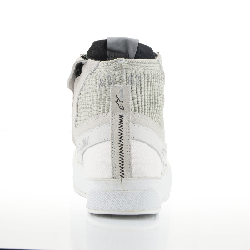 Damskie buty motocyklowe Alpinestars Stella Stated Podium w kolorze biało-szarym