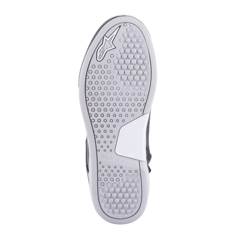 Damskie buty motocyklowe Alpinestars Stella Chrome Drystar czarno-szaro-niebieskie