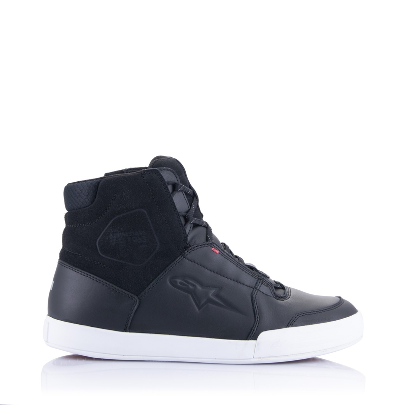 Damskie buty motocyklowe Alpinestars Stella Chrome Drystar Czarno-biało-różowe