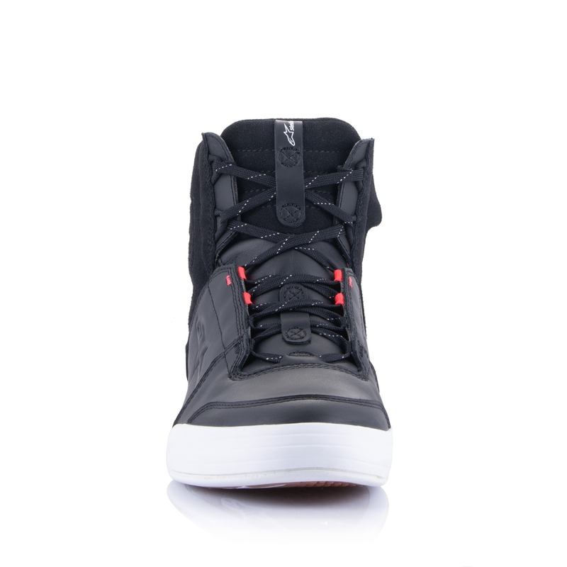 Damskie buty motocyklowe Alpinestars Stella Chrome Drystar Czarno-biało-różowe