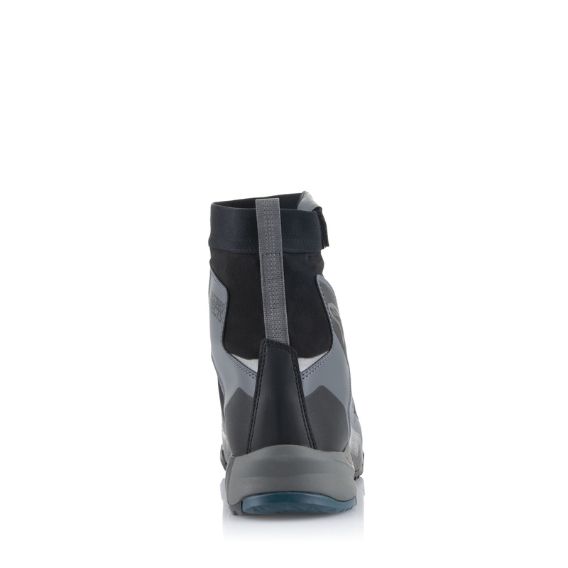 Buty motocyklowe Alpinestars CR-8 Gore-Tex czarno-szaro-niebieskie