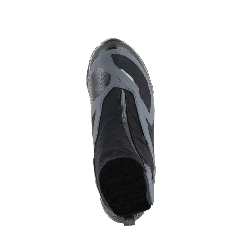 Buty motocyklowe Alpinestars CR-8 Gore-Tex czarno-szaro-niebieskie