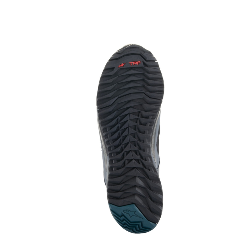 Buty motocyklowe Alpinestars CR-8 Gore-Tex czarno-szaro-niebieskie