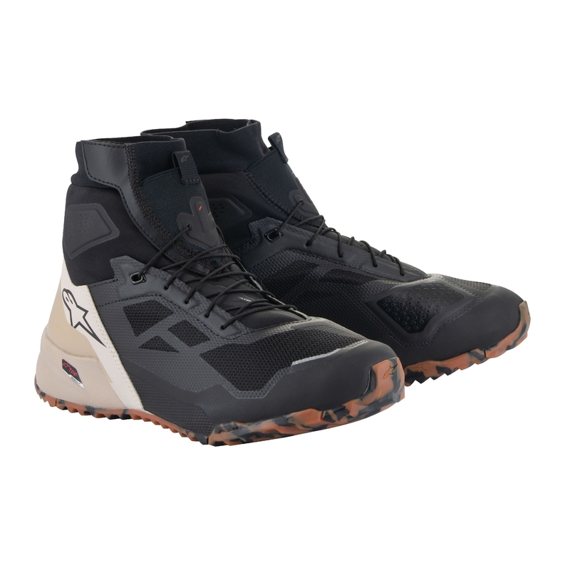 Buty motocyklowe Alpinestars CR-1 czarno-jasnobrązowe