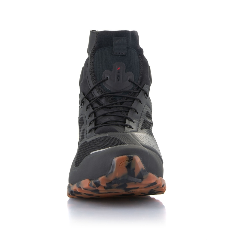 Buty motocyklowe Alpinestars CR-1 czarno-jasnobrązowe