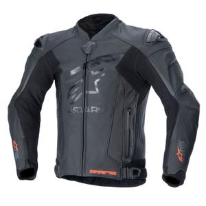 Skórzana kurtka motocyklowa Alpinestars GP Plus R 4 Rideknit czarno-czarna