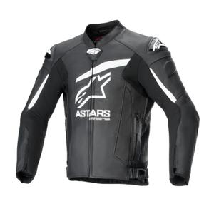 Skórzana kurtka motocyklowa Alpinestars GP plus R 4 Airflow czarno-biała