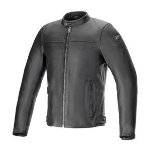 Skórzana kurtka motocyklowa Alpinestars Blacktrack w kolorze czarno-czarnym