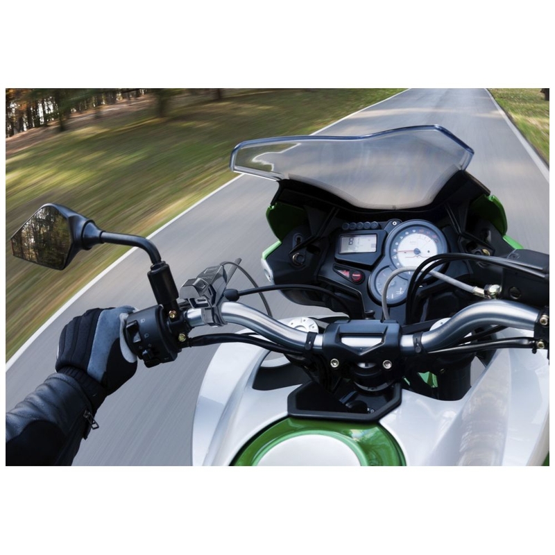 Ładowarka motocyklowa USB-C na kierownicę Interphone