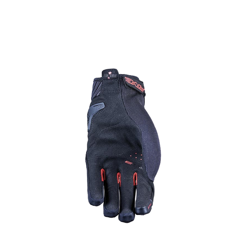 Rękawiczki motocyklowe FIVE RS3 EVO czarno-czerwone