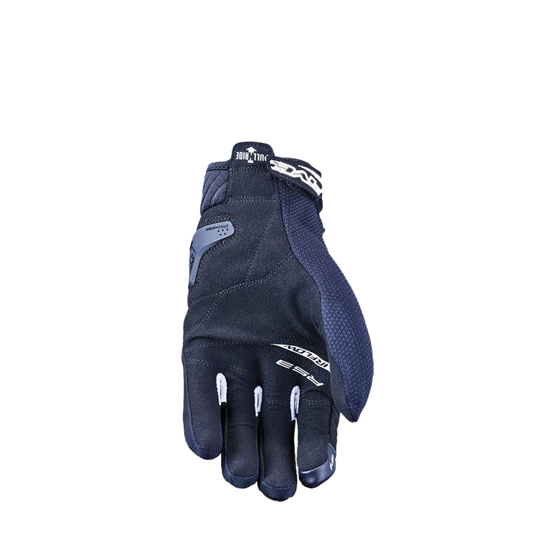 Rękawiczki motocyklowe FIVE RS3 EVO Airflow czarno-białe