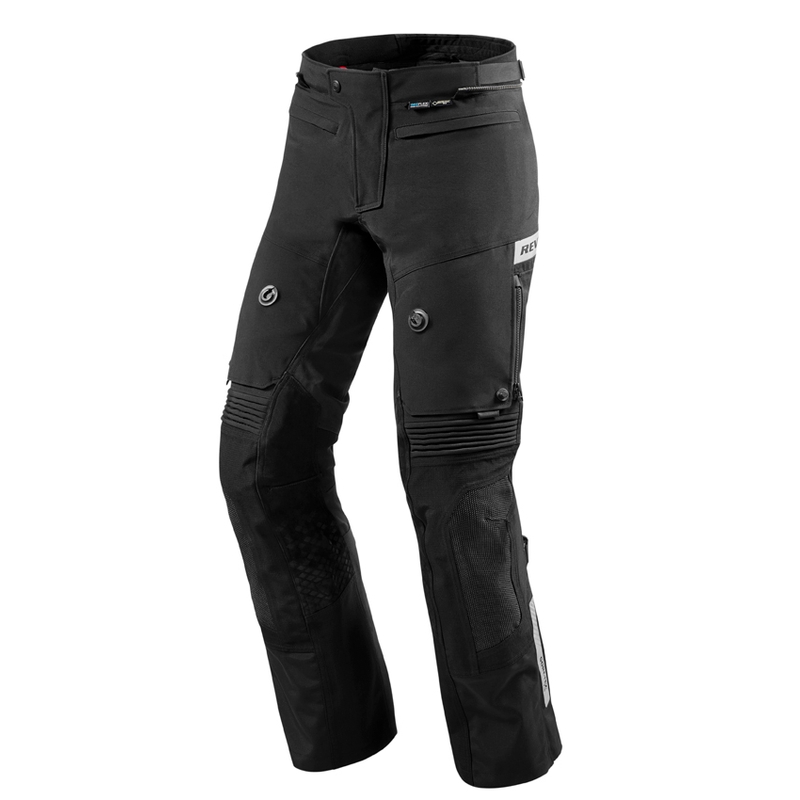 Spodnie motocyklowe Revit Dominator 2 GTX czarne wyprzedaż