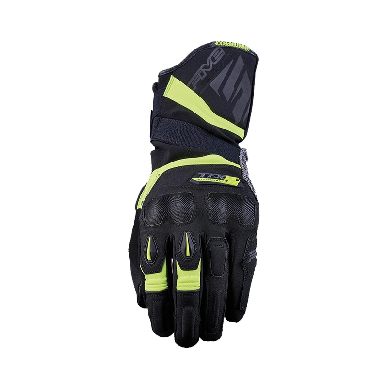 Rękawiczki motocyklowe FIVE TFX2 WP czarno-fluo żółte wyprzedaż
