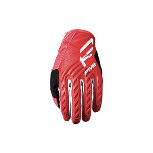 Dziecięce rękawiczki motocrossowe FIVE MXF3 EVO czerwone