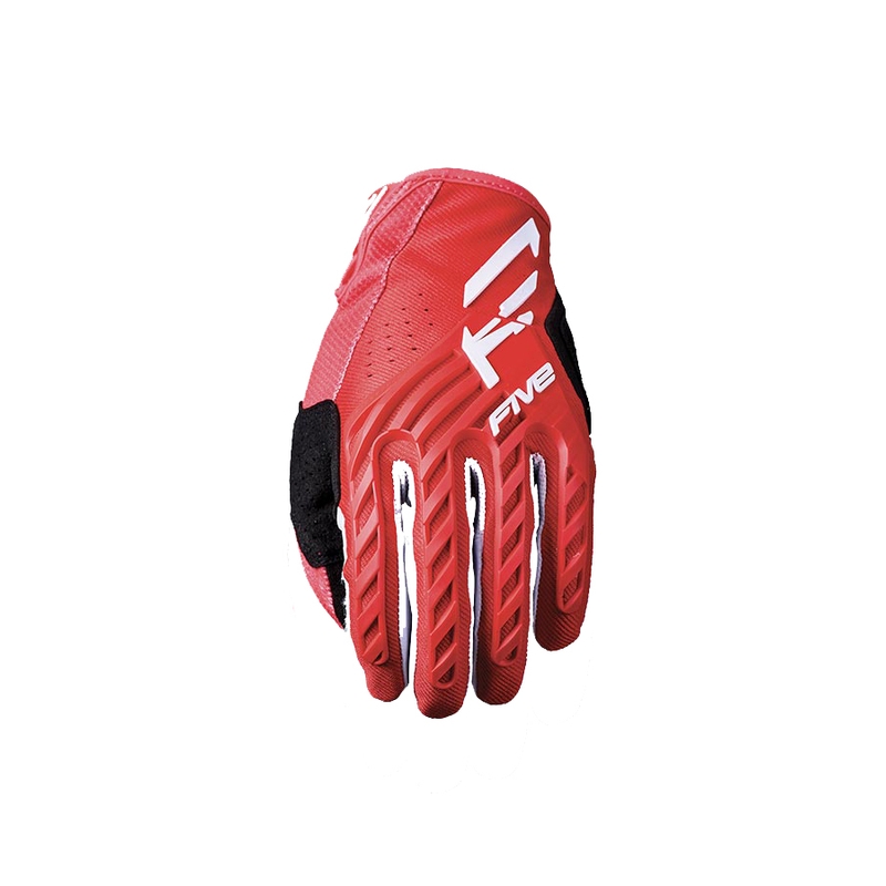 Dziecięce rękawiczki motocrossowe FIVE MXF3 EVO czerwone