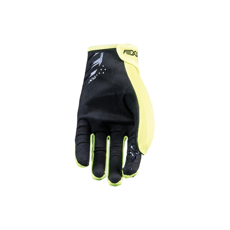 Dziecięce rękawiczki motocrossowe FIVE MXF4 fluo żółte