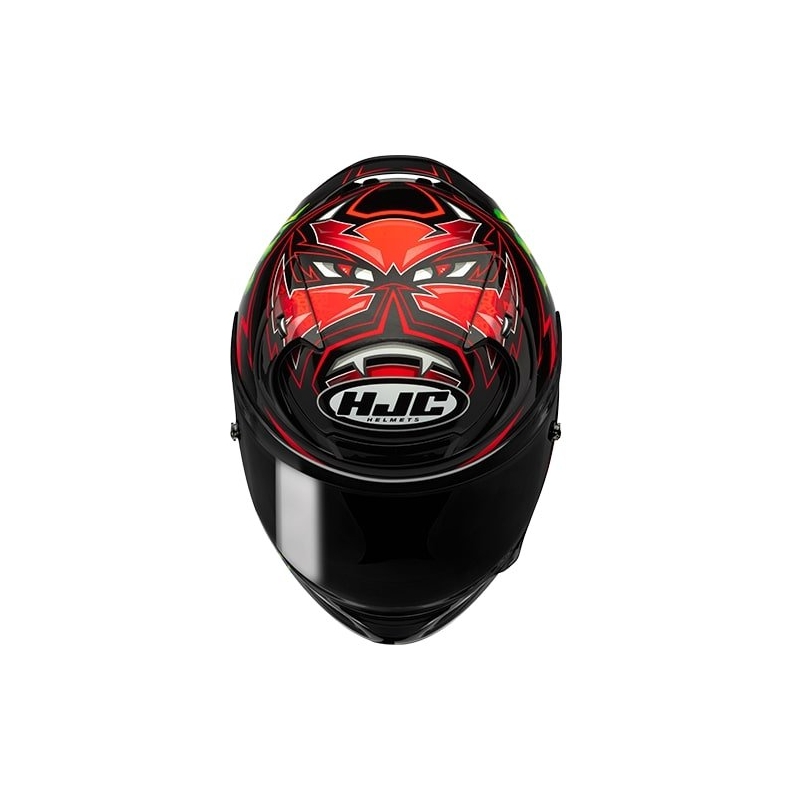 Kask integralny HJC RPHA 12 Quartararo MC1 w kolorze czarnym wyprzedaż