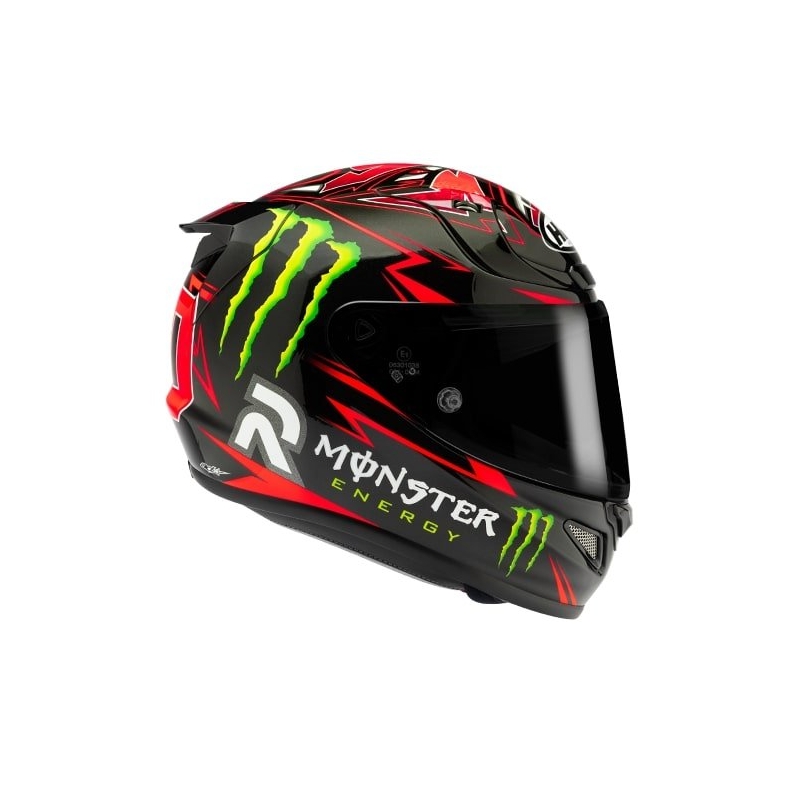 Kask integralny HJC RPHA 12 Quartararo MC1 w kolorze czarnym wyprzedaż