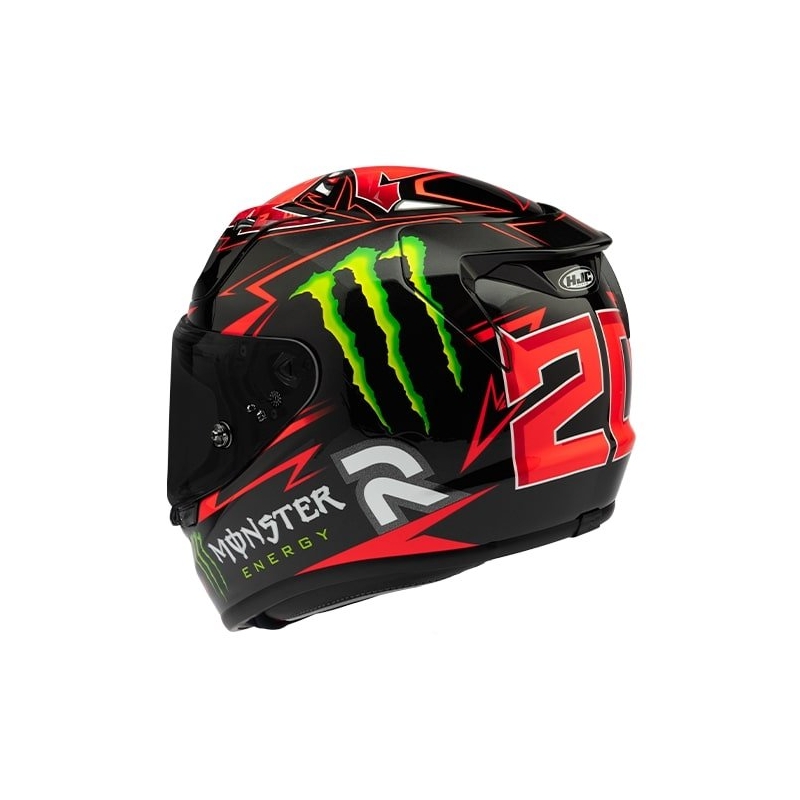 Kask integralny HJC RPHA 12 Quartararo MC1 w kolorze czarnym wyprzedaż