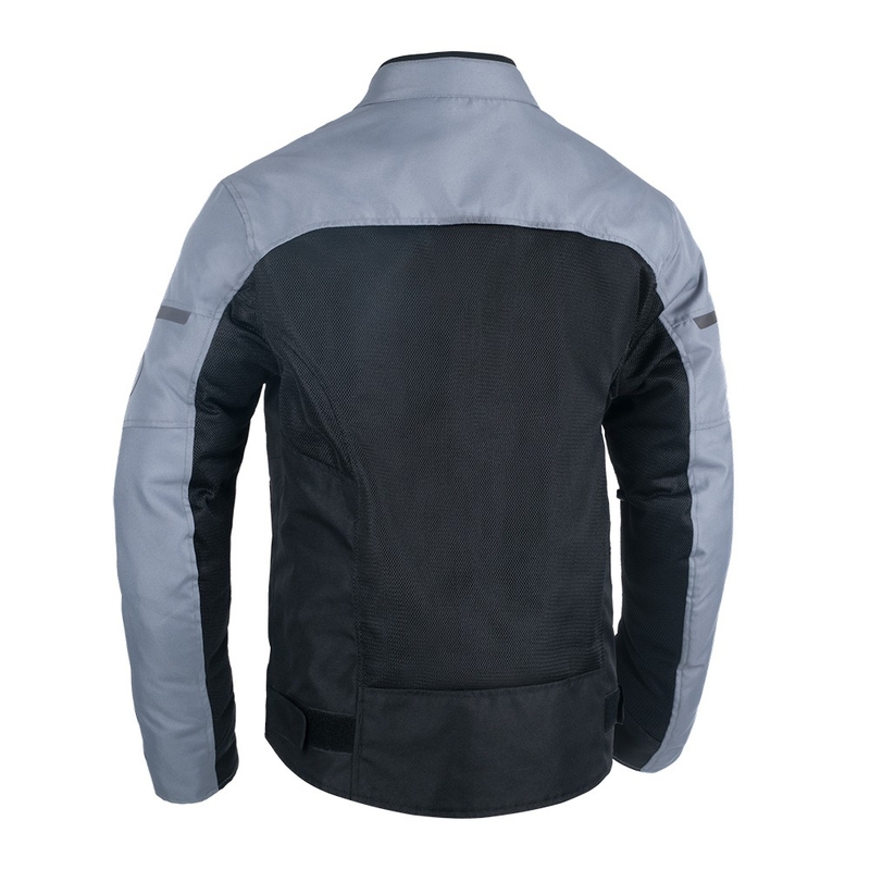 Kurtka motocyklowa Oxford Spartan Air w kolorze szaro-czarnym