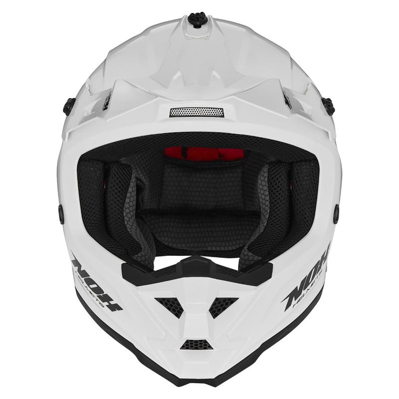 Dziecięcy kask motocrossowy NOX N761 MX biały