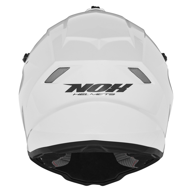 Dziecięcy kask motocrossowy NOX N761 MX biały