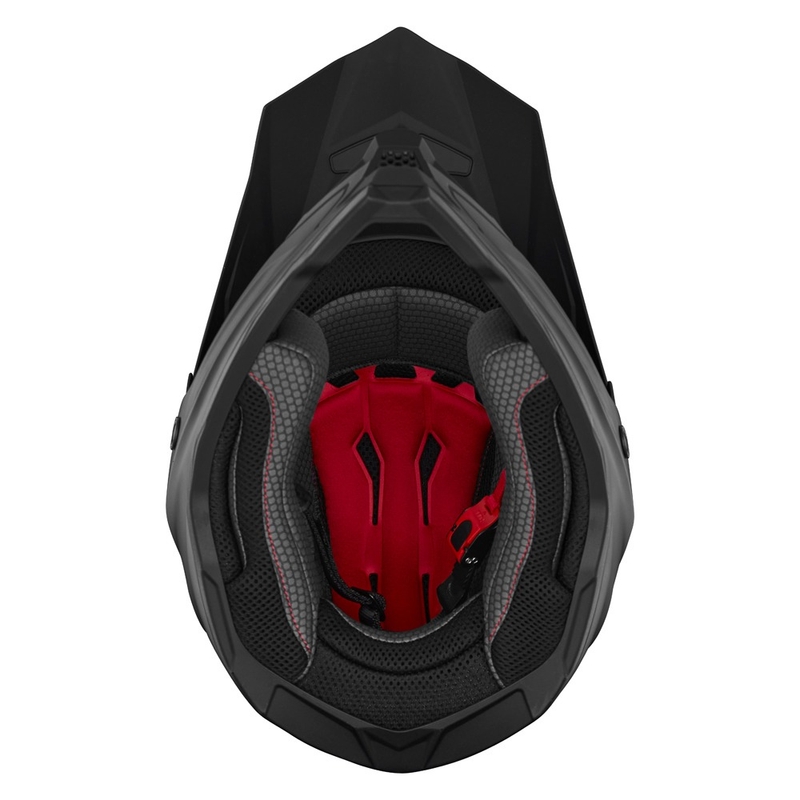 Dziecięcy kask motocrossowy NOX N761 MX w kolorze czarnym matowym