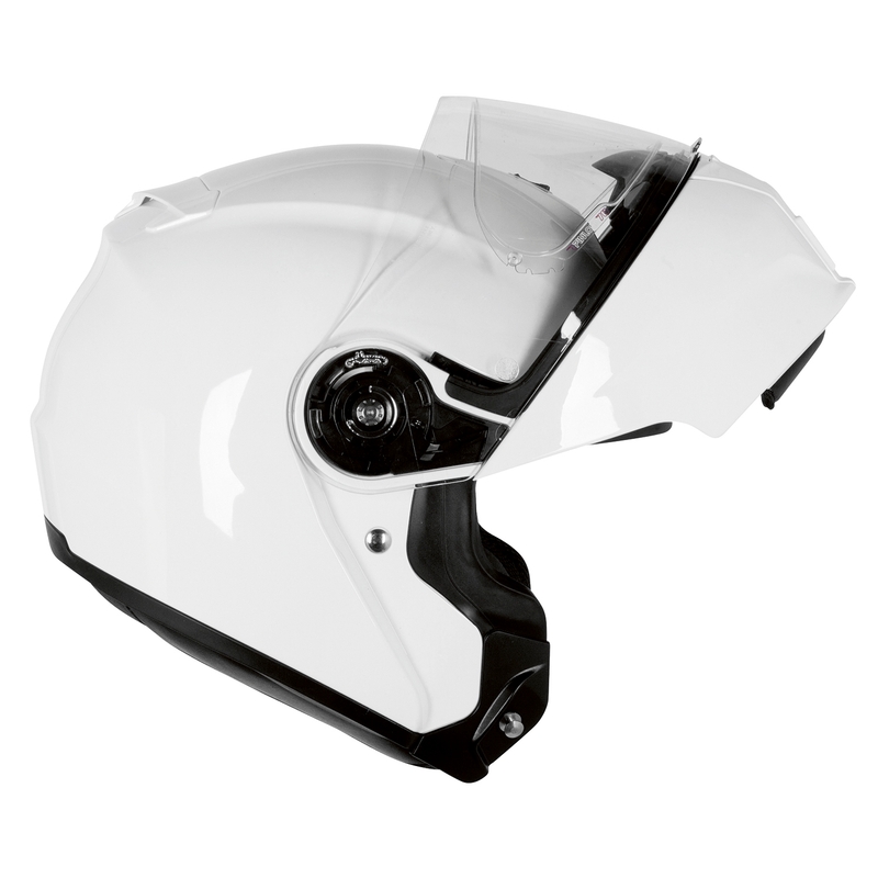 Szczękowy kask motocyklowy Ozone FP-01 (PR) biały wyprzedaż