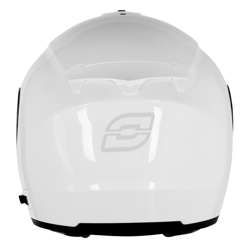 Szczękowy kask motocyklowy Ozone FP-01 (PR) biały wyprzedaż
