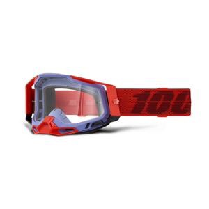 Gogle motocrossowe 100% RACECRAFT 2 Cleat, przezroczysta plexi