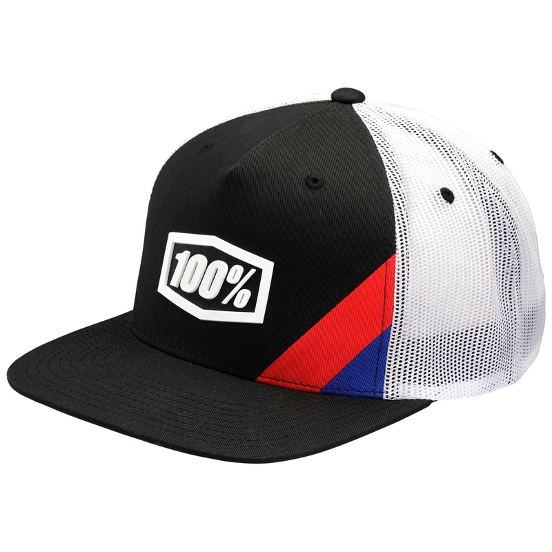 Czapka z daszkiem Cornerstone Trucker w kolorze czarno-białym