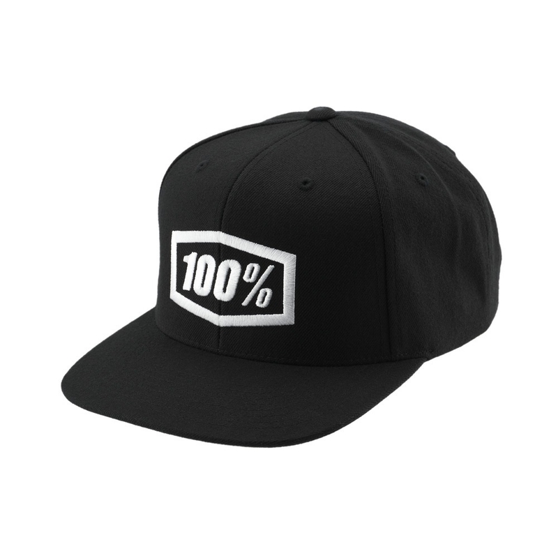 100% Czapka Snapback Icon w kolorze czarnym