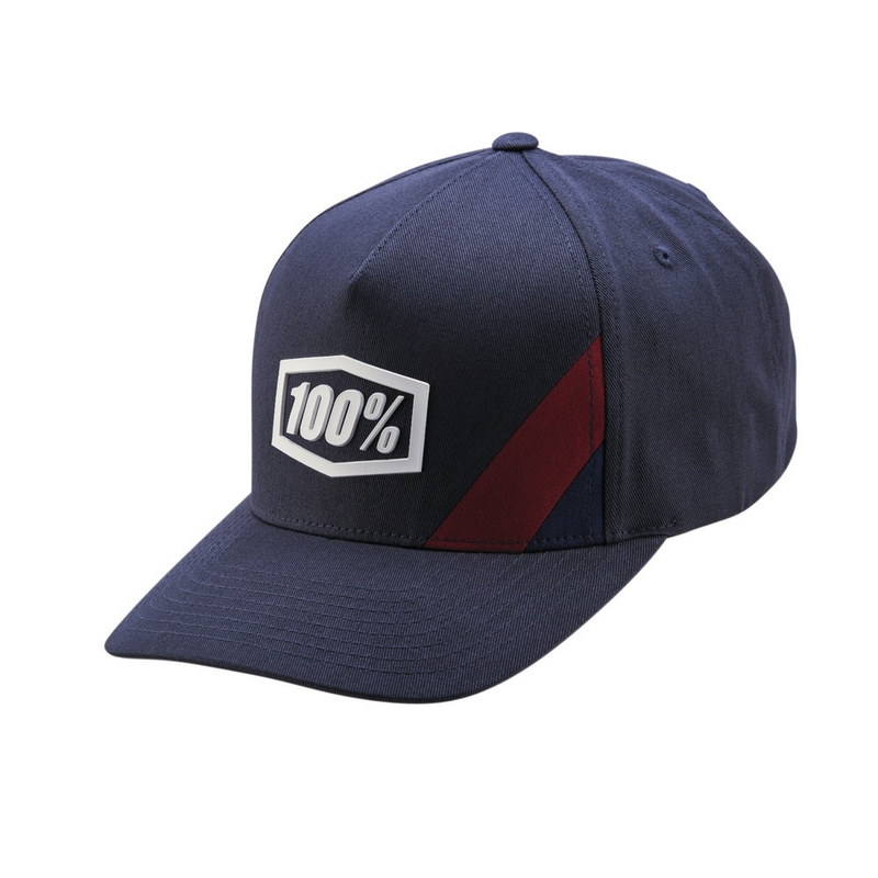Czapka 100% Cornestone Snapback niebiesko-szara