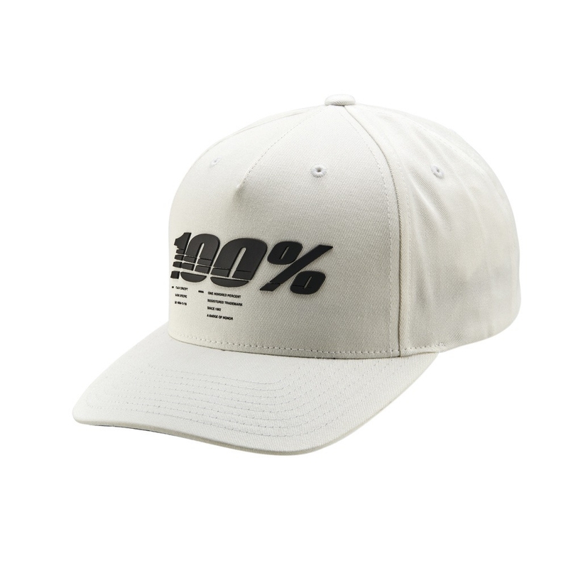 Czapka Snapback 100% Staunch w kolorze białym
