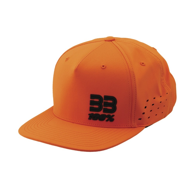 Czapka 100% BB33 Drive Snapback pomarańczowa