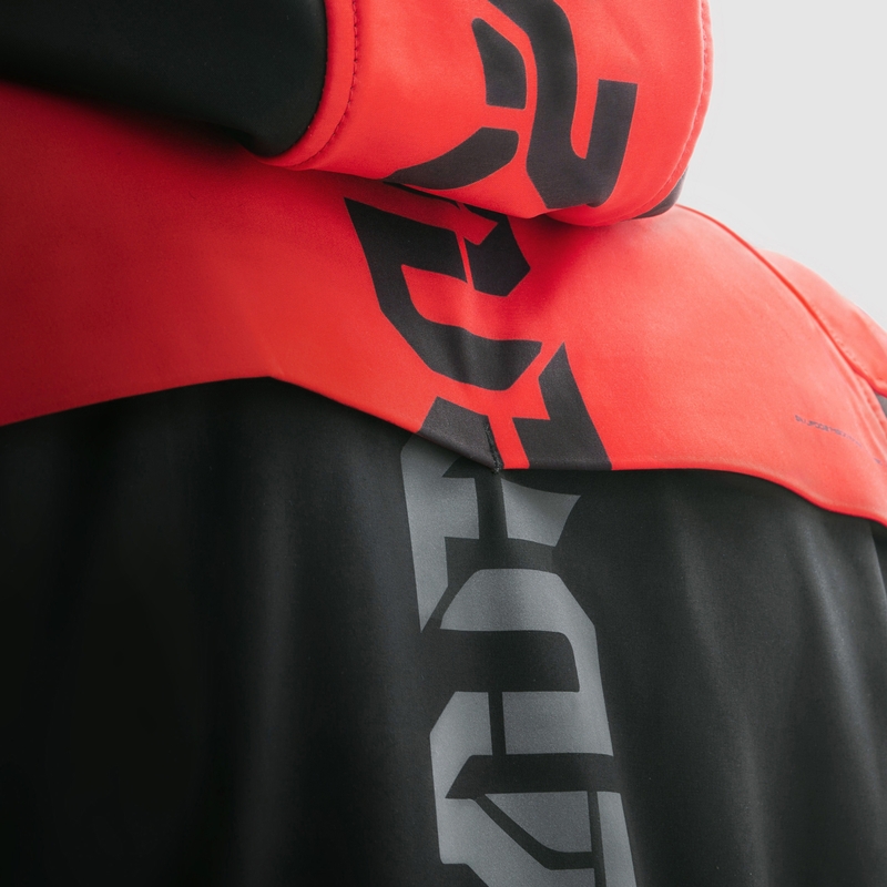 Kurtka motocyklowa typu softshell Rebelhorn Slash czarno-czerwona