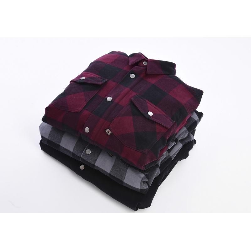 Damska koszulka motocyklowa Oxford Kickback 2.0 czerwono-czarna