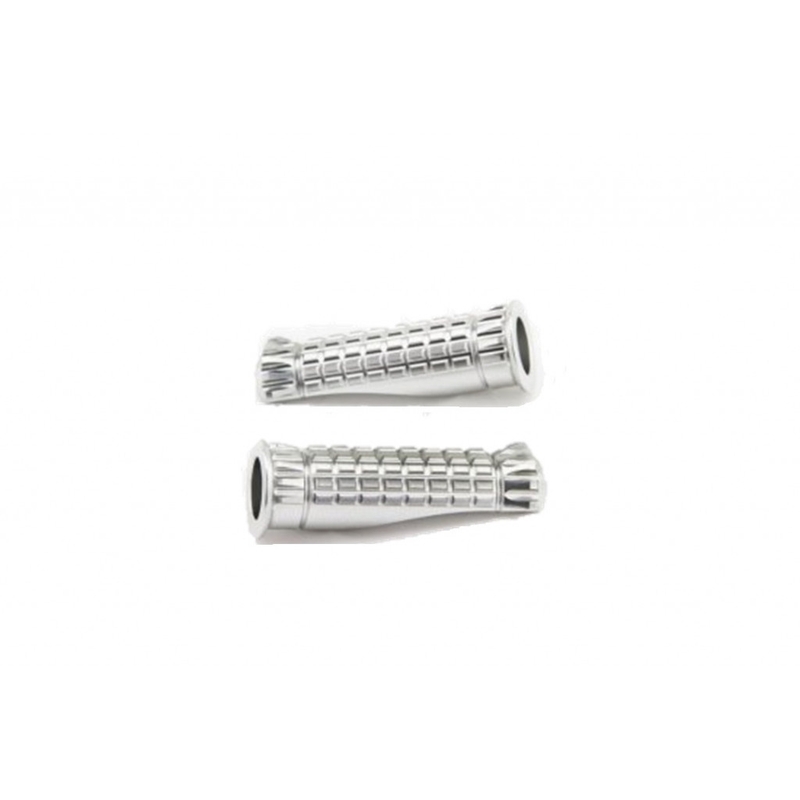 Footpegs without adapters PUIG R-FIGHTER silver