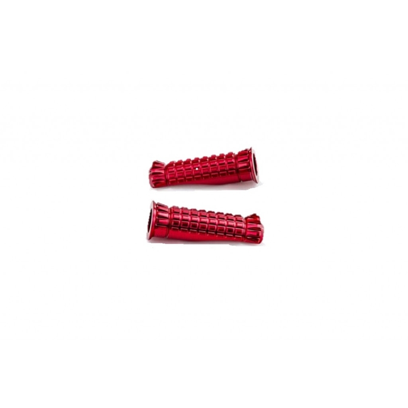 Footpegs without adapters PUIG R-FIGHTER red