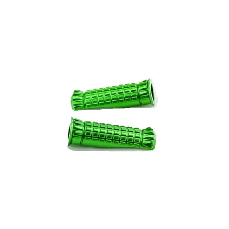 Footpegs without adapters PUIG R-FIGHTER green
