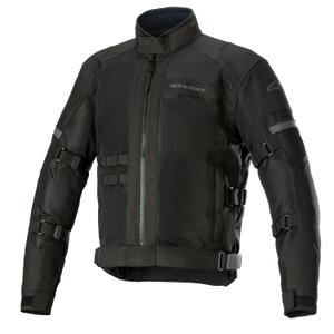 Wodoodporna kurtka motocyklowa Alpinestars Crosshill Air w kolorze czarno-czarnym
