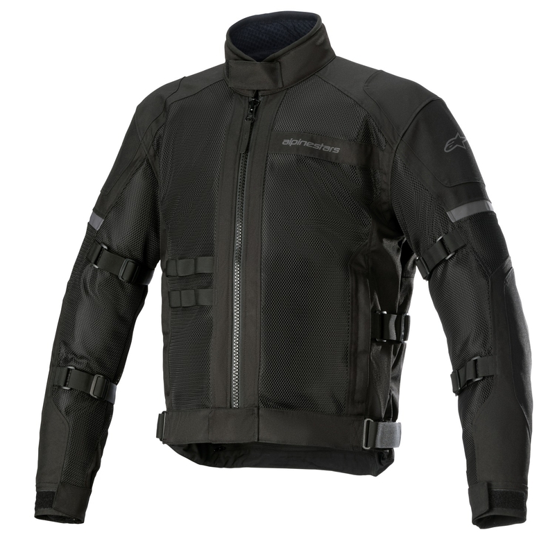 Wodoodporna kurtka motocyklowa Alpinestars Crosshill Air w kolorze czarno-czarnym