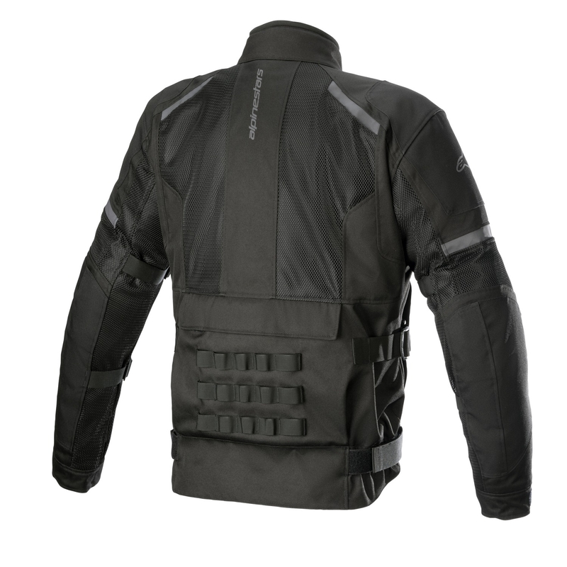 Wodoodporna kurtka motocyklowa Alpinestars Crosshill Air w kolorze czarno-czarnym