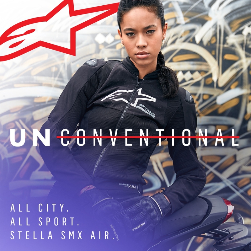 Damska kurtka motocyklowa Alpinestars Stella SMX Air w kolorze czarnym